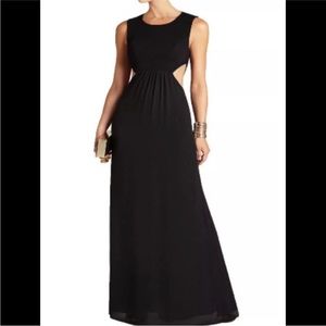 BCBG MAX AZRIA ANGELINAH CUTOUT GOWN